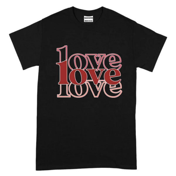 Love Couple Happy Valentine's Day TShirt - Black