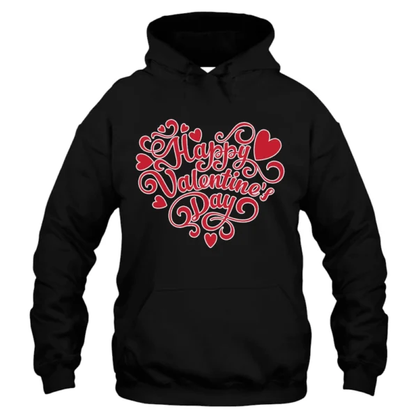 Love Gifts For Valentine's Day Hoodie - Black