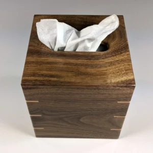 The Artisan Boutique Sentinel – Solid Texas Black Walnut & Maple Tissue Gallery