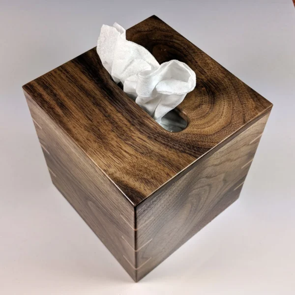 The Artisan Boutique Sentinel – Solid Texas Black Walnut & Maple Tissue Gallery