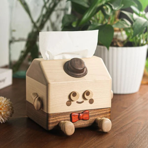 The Artisan Character Cottage – Handcrafted Solid Wood Boutique Tissue Gallery