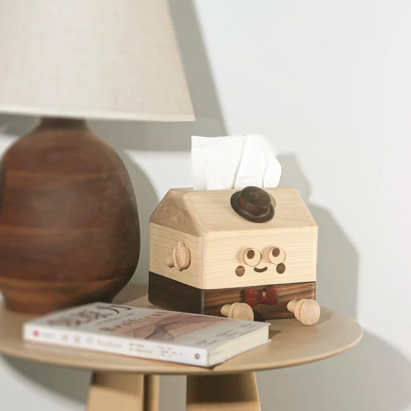 The Artisan Character Cottage – Handcrafted Solid Wood Boutique Tissue Gallery