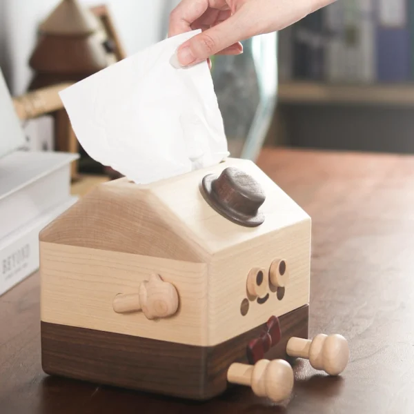The Artisan Character Cottage – Handcrafted Solid Wood Boutique Tissue Gallery