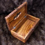 The Artisan Heritage Rosewood Gallery – Hand-Carved Floral Tissue Box
