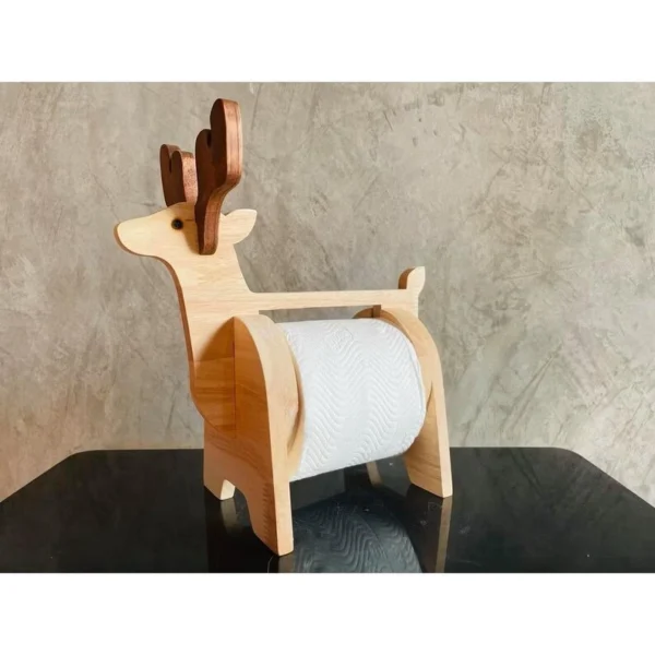 The Artisan Menagerie – Handcrafted Vertical Wood Animal Roll Gallery