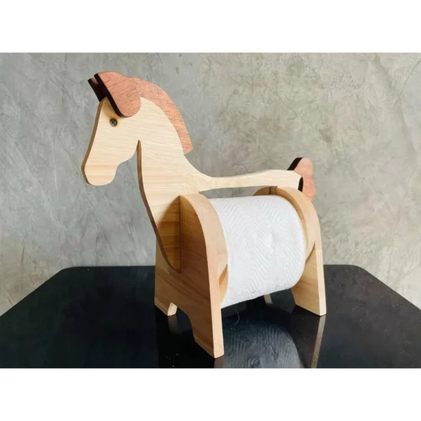 The Artisan Menagerie – Handcrafted Vertical Wood Animal Roll Gallery
