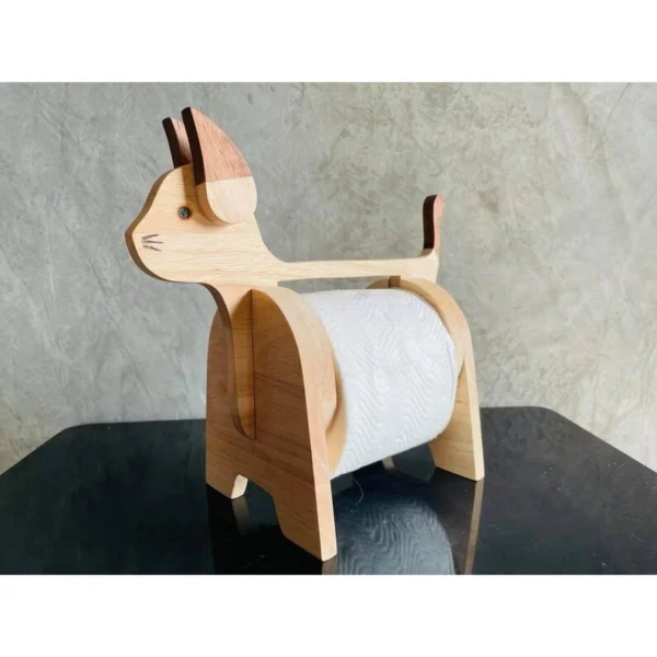 The Artisan Menagerie – Handcrafted Vertical Wood Animal Roll Gallery