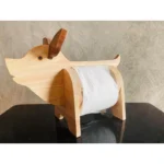 The Artisan Menagerie – Handcrafted Vertical Wood Animal Roll Gallery