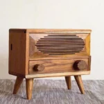 The Artisan Multi-Function Tissue Sentinel – Handcrafted Solid Wood 2-in-1 Organizer