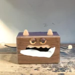 The Artisan Walnut Whimsy – Handcrafted Character-Inspired Tissue Gallery