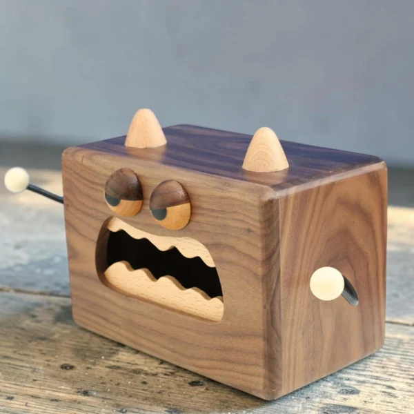 The Artisan Walnut Whimsy – Handcrafted Character-Inspired Tissue Gallery