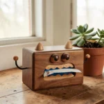 The Artisan Walnut Whimsy – Handcrafted Character-Inspired Tissue Gallery