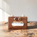 The Artisan Walnut Whimsy – Handcrafted Character-Inspired Tissue Gallery