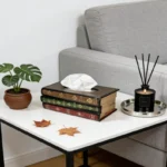 The Bibliophile’s Secret – Handcrafted Vintage Book Stack Tissue Gallery