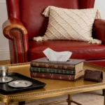 The Bibliophile’s Secret – Handcrafted Vintage Book Stack Tissue Gallery