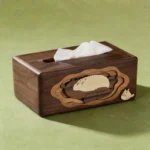 The Forest Spirit Sentinel – Handcrafted Solid Walnut Totoro Tissue Gallery