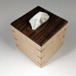 The Heirloom Artisan Collection: Handcrafted Solid Wood Tissue Box Covers