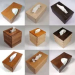The Heirloom Artisan Collection: Handcrafted Solid Wood Tissue Box Covers