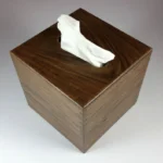 The Heirloom Artisan Collection: Handcrafted Solid Wood Tissue Box Covers