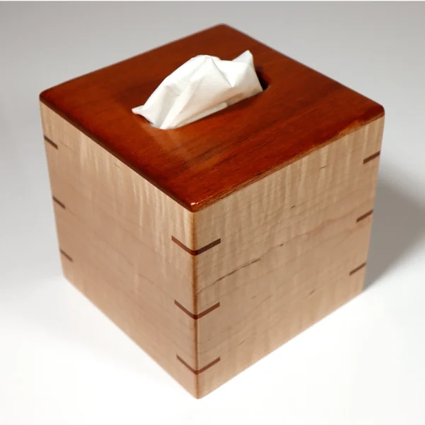 The Heirloom Artisan Collection: Handcrafted Solid Wood Tissue Box Covers