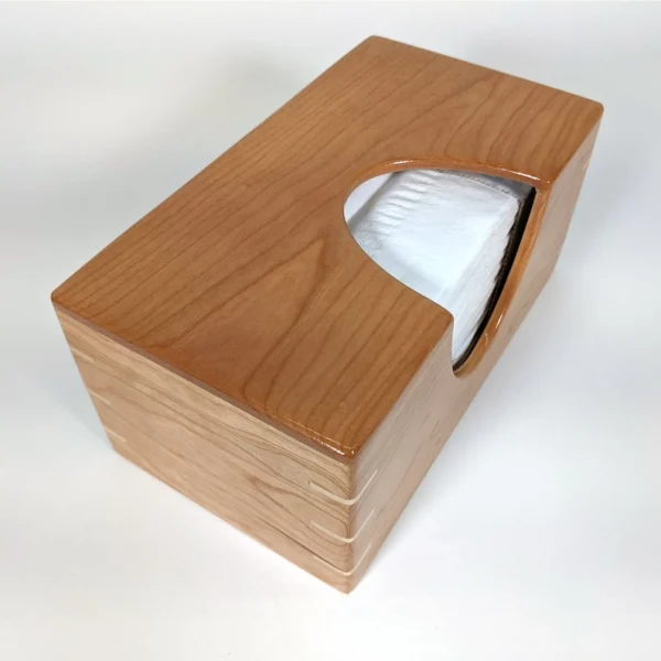 The Heirloom Artisan Collection: Handcrafted Solid Wood Tissue Box Covers