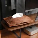 The Heirloom Artisan Sentinel – Handcrafted Solid Black Walnut Tissue Gallery