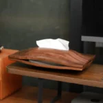 The Heirloom Artisan Sentinel – Handcrafted Solid Black Walnut Tissue Gallery