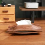 The Heirloom Artisan Sentinel – Handcrafted Solid Black Walnut Tissue Gallery
