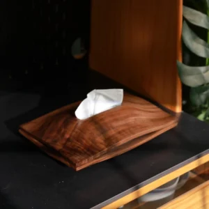 The Heirloom Artisan Sentinel – Handcrafted Solid Black Walnut Tissue Gallery (9)