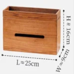The Mid-Century Artisan Sentinel – Handcrafted Solid Teak Tissue Gallery