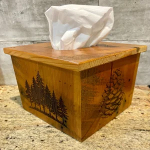 The Missouri Woodland Sentinel – Handcrafted Reclaimed Pine Tissue Gallery
