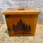 The Missouri Woodland Sentinel – Handcrafted Reclaimed Pine Tissue Gallery