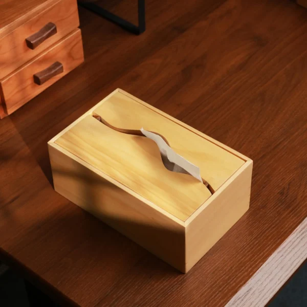 The Nordic Artisan Sentinel – Handcrafted Solid Maple Tissue Gallery