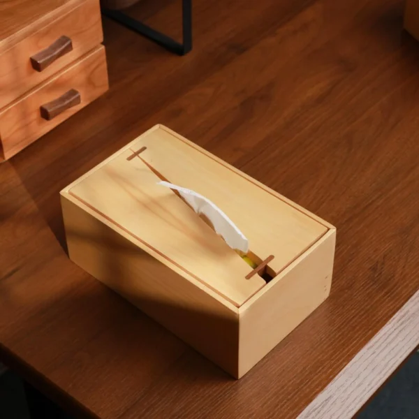 The Nordic Artisan Sentinel – Handcrafted Solid Maple Tissue Gallery